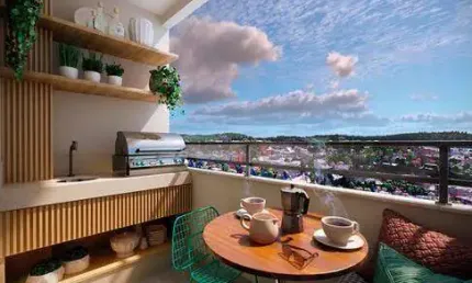 Apartamento 2 quartos com suite e garagem Alvinópolis - ATIBAIA