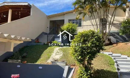 Locação   casa térrea  3 quartos vila santista - atibaia