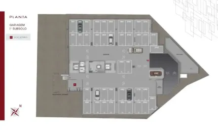 Apartamento garden à venda no hub com 3 quartos e 104m²