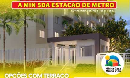 Apartamentos com 1 e 2 dorm. a 5 minutos do Metrô Barra Funda!
