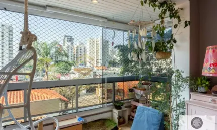 Apartamento com 3 quartos à venda na Avenida Miruna, 457, Indianópolis, São Paulo