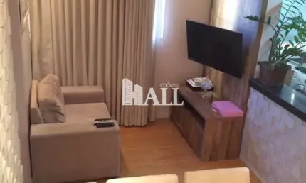 Apartamento com 2 dorms, Jardim Santa Lúcia, São José do Rio Preto - R$ 199 mil, Cod: 1940