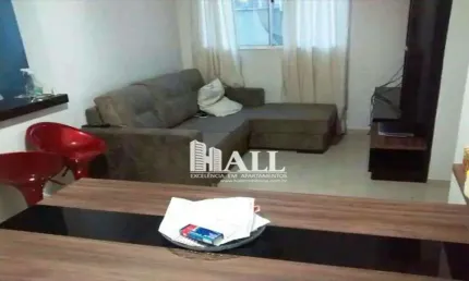 Apartamento com 2 dorms, loteamento clube v, são josé do rio preto - r$ 183 mil, cod: 1022