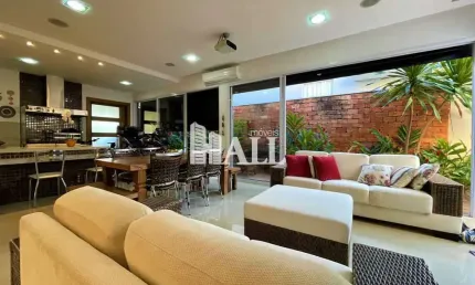 Casa em condomínio fechado com 3 quartos à venda na Avenida Miguel Damha, Parque Residencial Damha III, São José do Rio Preto