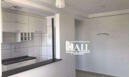 Apartamento com 2 dorms, Residencial Macedo Teles I, São José do Rio Preto - R$ 162 mil, Cod: 3496