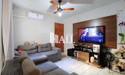 Apartamento com 2 dorms, Residencial Ana Célia, São José do Rio Preto - R$ 129 mil, Cod: 6600