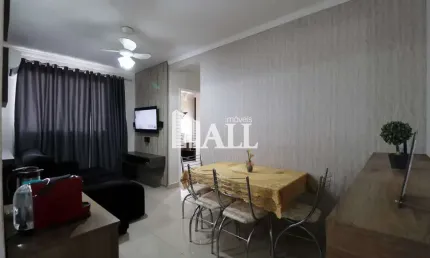 Apartamento com 2 dorms, loteamento clube v, são josé do rio preto - r$ 185 mil, cod: 7068