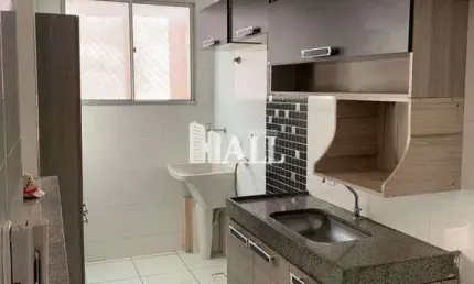 Apartamento com 2 dorms, loteamento clube v, são josé do rio preto - r$ 160 mil, cod: 7564