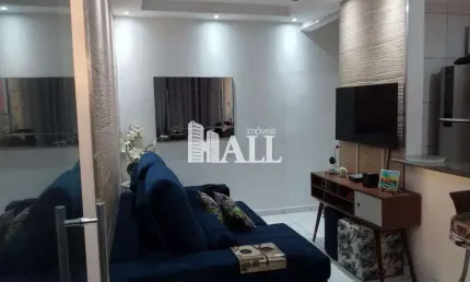 Apartamento com 2 dorms, residencial macedo teles i, são josé do rio preto - r$ 160 mil, cod: 7848