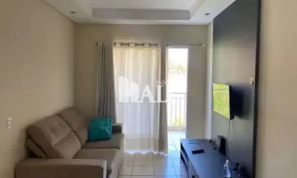 Apartamento com 2 dorms, Pinheiros, São José do Rio Preto - R$ 450 mil, Cod: 8027