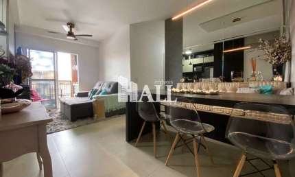 Apartamento com 3 dorms, Parque Residencial Comendador Mançor Daud, São José do Rio Preto - R$ 585 mil, Cod: 8587