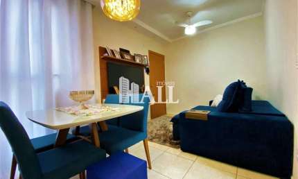 Apartamento com 2 dorms, Residencial Santa Filomena, São José do Rio Preto - R$ 185 mil, Cod: 9119