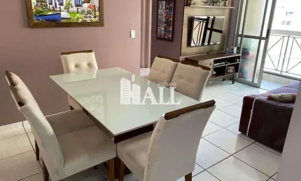 Apartamento com 2 dorms, Jardim Santa Lúcia, São José do Rio Preto - R$ 250 mil, Cod: 9354