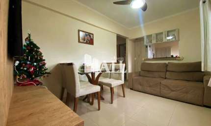 Apartamento com 2 dorms, Vila Nossa Senhora do Bonfim, São José do Rio Preto - R$ 315 mil, Cod: 9897