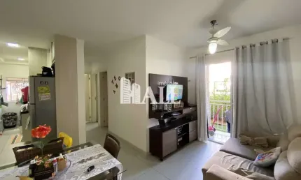 Apartamento com 2 dorms, Residencial Santa Filomena, São José do Rio Preto - R$ 215 mil, Cod: 10825