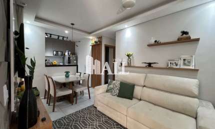 Apartamento com 2 dorms, Loteamento Clube V, São José do Rio Preto - R$ 230 mil, Cod: 10904