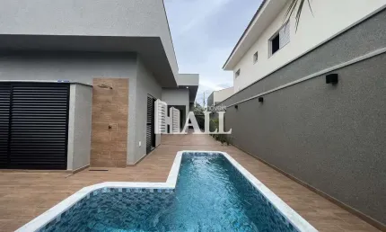 Casa em condomínio fechado com 3 quartos à venda na Avenida Hermelindo Graciani, Parque Residencial Buona Vita, São José do Rio Preto