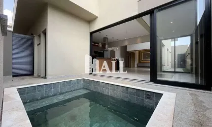 Casa em condomínio fechado com 4 quartos à venda na Avenida Miguel Damha, Residencial Gaivota I, São José do Rio Preto