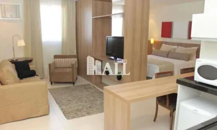 Apartamento com 1 dorm, Vila São José, São José do Rio Preto - R$ 250 mil, Cod: 12865
