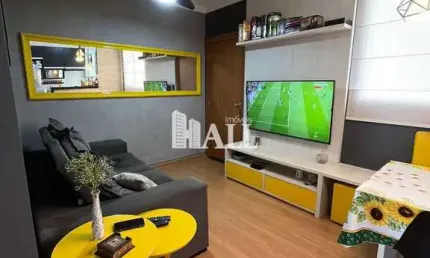 Apartamento com 2 dorms, Jardim Nunes, São José do Rio Preto - R$ 165 mil, Cod: 13088