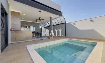 Casa de Condomínio com 3 quartos, Residencial Gaivota II, São José do Rio Preto - R$ 1.8 mi, Cod: 13883