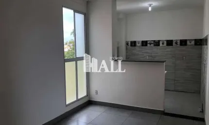 Apartamento com 2 dorms, Jardim Nunes, São José do Rio Preto - R$ 160 mil, Cod: 13988
