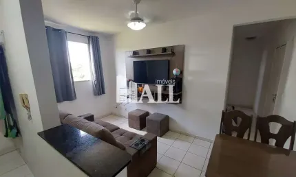 Apartamento com 2 dorms, residencial ana célia, são josé do rio preto - r$ 175 mil, cod: 14047