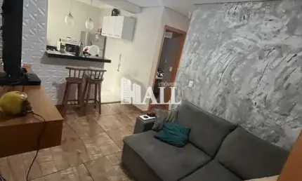 Apartamento com 2 dorms, Jardim Nunes, São José do Rio Preto - R$ 190 mil, Cod: 14061