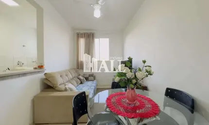 Apartamento com 2 dorms, Residencial Ana Célia, São José do Rio Preto - R$ 150 mil, Cod: 13647