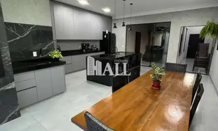 Casa com 3 dorms, Jardim Simões, São José do Rio Preto - R$ 640 mil, Cod: 14391