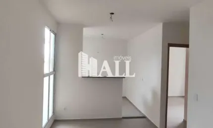 Apartamento com 2 dorms, Residencial Cidade Jardim, São José do Rio Preto - R$ 210 mil, Cod: 14525