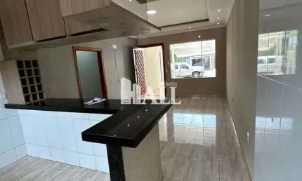 Casa com 3 dorms, Residencial das Américas, São José do Rio Preto - R$ 450 mil, Cod: 14604