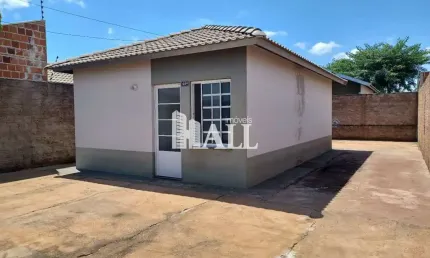 Casa com 2 dorms, parque residencial da fraternidade 2, são josé do rio preto - r$ 190 mil, cod: 14564