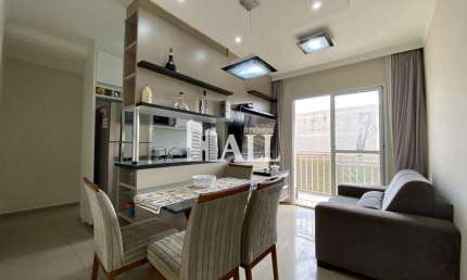 Apartamento com 2 dorms, Residencial Santa Filomena, São José do Rio Preto - R$ 269 mil, Cod: 14296