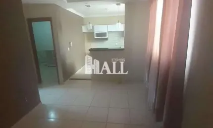 Apartamento com 2 dorms, Residencial Ana Célia, São José do Rio Preto - R$ 170 mil, Cod: 13957