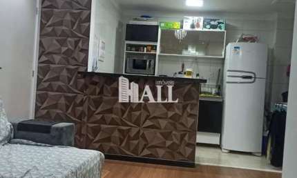 Apartamento com 1 dorm, Vila São Judas Tadeu, São José do Rio Preto - R$ 245 mil, Cod: 14858