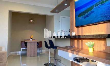 Apartamento com 1 dorm, Bom Jardim, São José do Rio Preto - R$ 395 mil, Cod: 14972