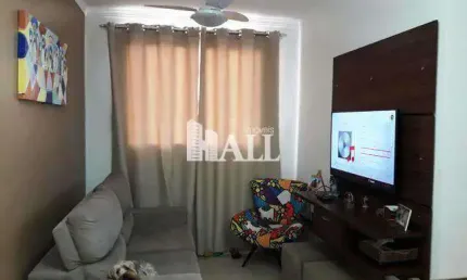 Apartamento com 2 dorms, Jardim América, São José do Rio Preto - R$ 173 mil, Cod: 3284