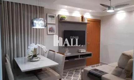 Apartamento com 2 dorms, Jardins Rio Preto, São José do Rio Preto - R$ 230 mil, Cod: 14998