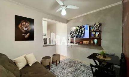 Apartamento com 1 quarto, cidade nova, são josé do rio preto - r$ 160 mil, cod: 15138