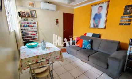 Apartamento com 2 dorms, Residencial Ana Célia, São José do Rio Preto - R$ 160 mil, Cod: 15288
