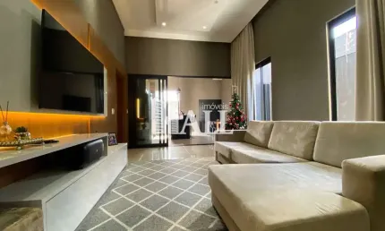 Casa com 3 dorms, vila nobre, São José do Rio Preto.