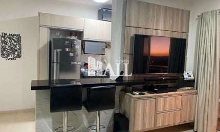 Apartamento com 1 quarto à venda na Avenida Emílio Trevisan, Bom Jardim, São José do Rio Preto