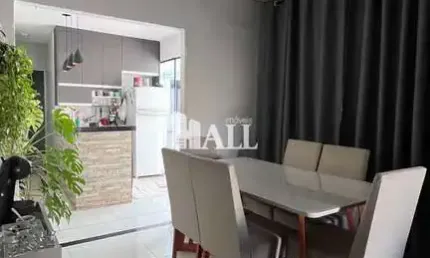 Casa em condomínio fechado com 3 quartos à venda na Avenida do Contorno, Condomínio Residencial Parque da Liberdade IV, São José do Rio Preto