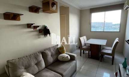 Apartamento com 2 quartos à venda na Rua Fausta Collus de Carvalho, Residencial Macedo Teles I, São José do Rio Preto