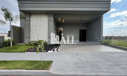 Casa em condomínio fechado com 3 quartos à venda na Avenida José Vieira Machado Junior, Quinta do Lago Residence, São José do Rio Preto