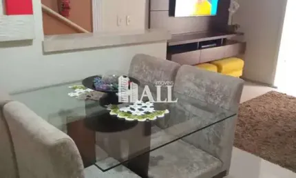 Casa em condomínio fechado com 2 quartos à venda na Rua Antonio Carlos de Oliveira Bottas, Vila Borguese, São José do Rio Preto