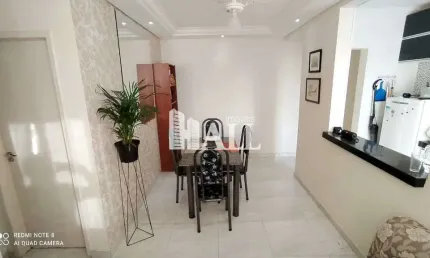 Apartamento com 2 quartos, residencial amazonas, são josé do rio preto - r$ 215 mil, cod: 16315