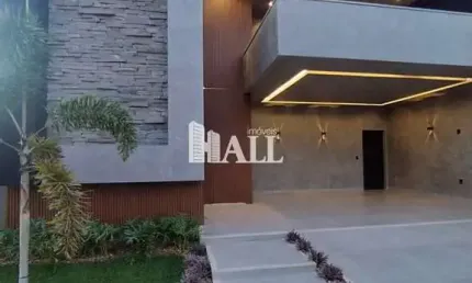 Casa em condomínio fechado com 3 quartos à venda na Rua Agostinho Francisco Lopes, Quinta do Lago Residence, São José do Rio Preto