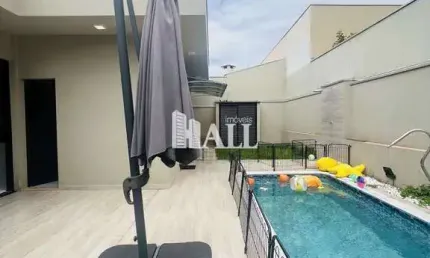 Casa em condomínio fechado com 3 quartos à venda na Avenida Alcides Rozani, Condomínio Vilage La Montagne, São José do Rio Preto